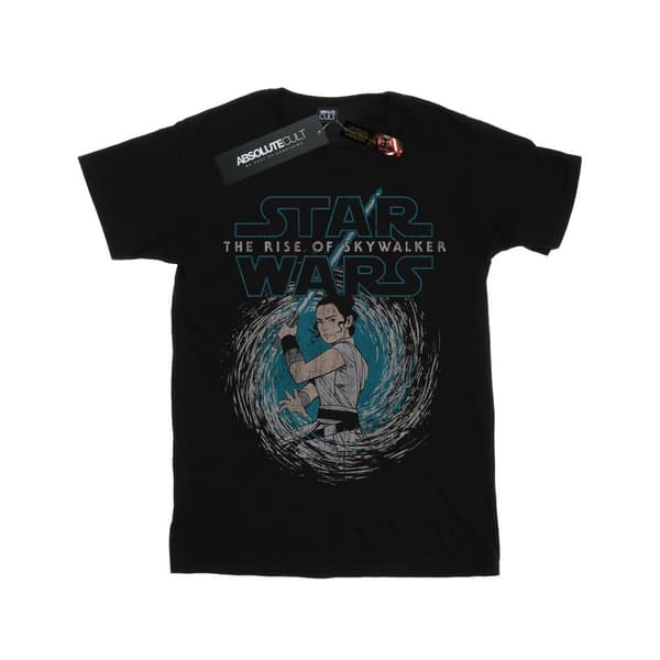 Star Wars Dam/Tjej The Rise Of Skywalker Rey Whirl Bomull Boyfriend T-shirt