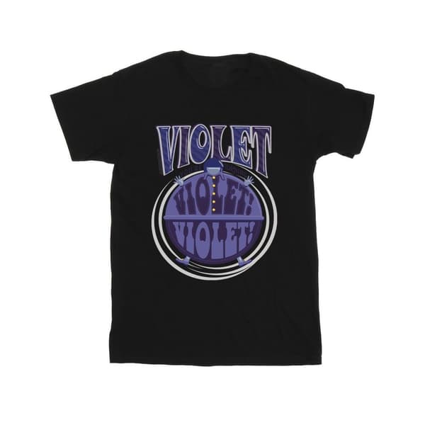 Willy Wonka Boys Violet Turning Violet T-Shirt