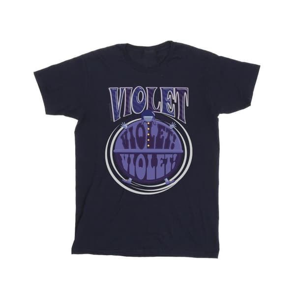 Willy Wonka Boys Violet Turning Violet T-Shirt