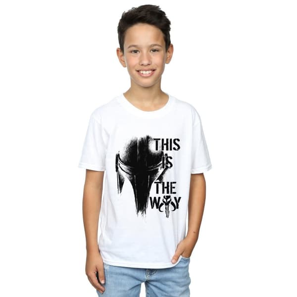 Star Wars Pojkar - The Mandalorian - The Way T-shirt