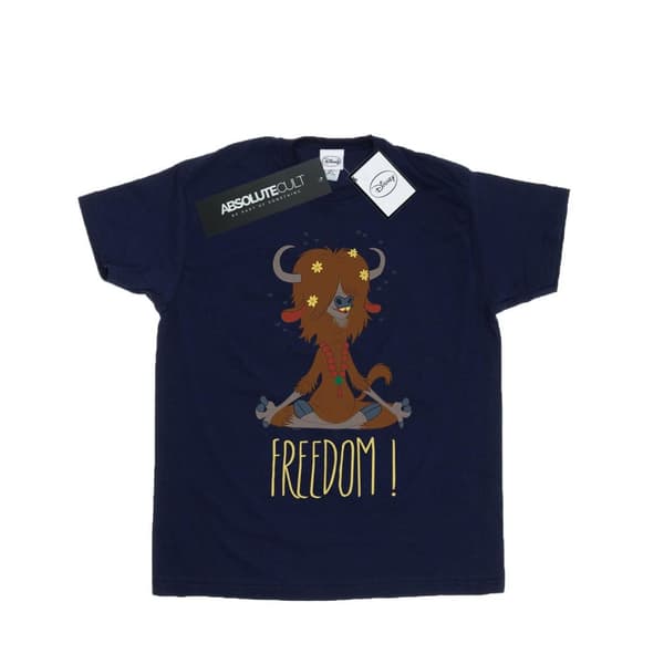 Disney Mens Zootropolis Yak Freedom T-shirt