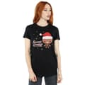 Miniatyrbillede 2 af 3: Marvel Womens/Ladies Season´s Grootings Cotton Boyfriend T-Shirt