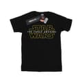 Miniatyrbillede 1 af 5: Star Wars Girls Force Awakens Logo Cotton T-Shirt