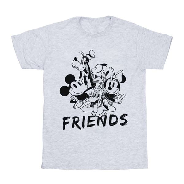 Disney Mens Mickey Mouse And Friends T-shirt