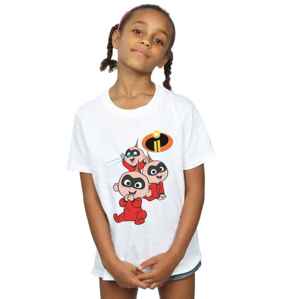 Disney The Incredibles Jak Jak T-shirt i bomull för flickor