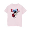Miniatyrbild 1 av 3: Disney Dam/Tjej Musse Pigg Mål Striker Pose Boyfriend T-shirt i bomull