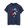 Miniatyrbild 1 av 3: Disney Dam/Tjej Musse Pigg Mål Striker Pose Boyfriend T-shirt i bomull
