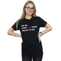 Miniatyrbillede 2 af 3: Marvel Womens/Ladies Avengers Endgame Be Who You Were Meant To Be Cotton Boyfriend T-Shirt