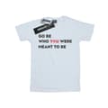 Miniatyrbillede 1 af 3: Marvel Womens/Ladies Avengers Endgame Be Who You Were Meant To Be Cotton Boyfriend T-Shirt
