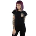 Miniatyrbillede 2 af 3: Star Wars Womens/Ladies The Mandalorian Precious Cargo Faux Pocket Cotton T-Shirt