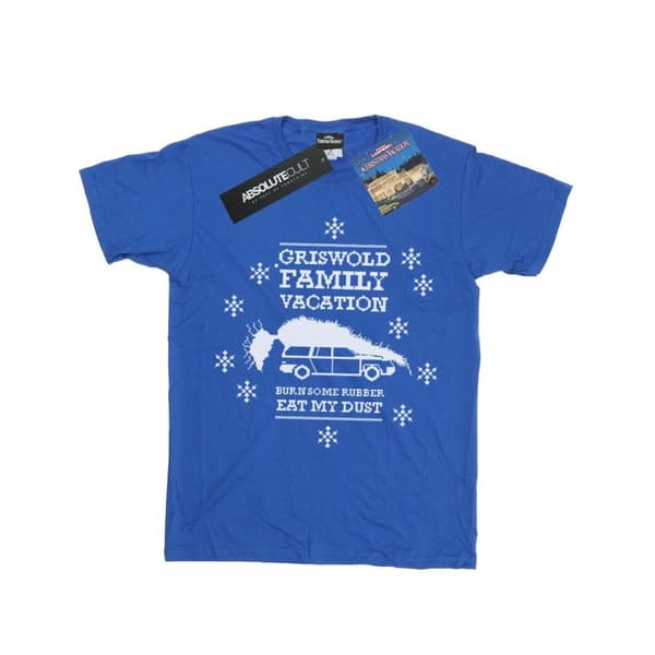 National Lampoon´s Christmas Vacation Girls Eat My Dust Cotton T-Shirt
