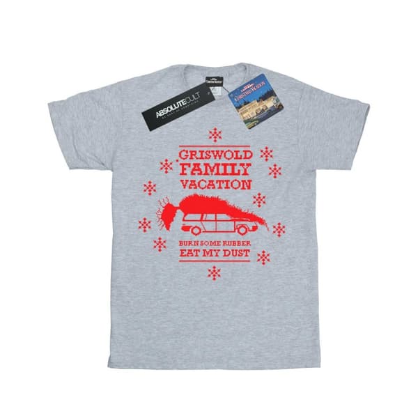 National Lampoon´s Christmas Vacation Girls Eat My Dust Cotton T-Shirt