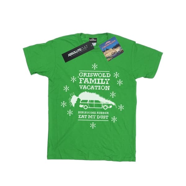National Lampoon´s Christmas Vacation Girls Eat My Dust Cotton T-Shirt
