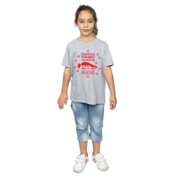 National Lampoon´s Christmas Vacation Girls Eat My Dust Cotton T-Shirt