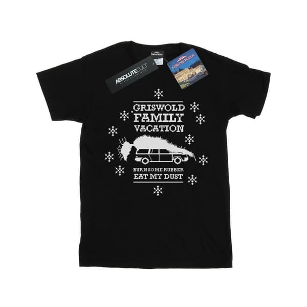 National Lampoon´s Christmas Vacation Girls Eat My Dust Cotton T-Shirt