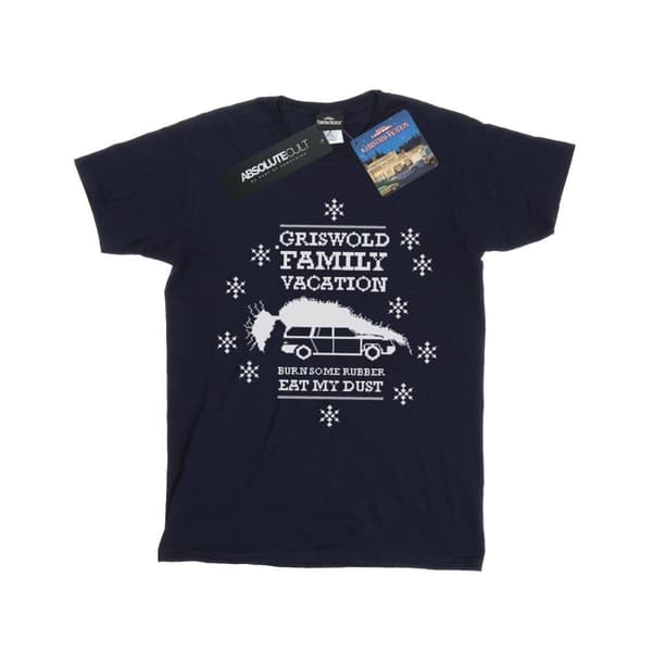 National Lampoon´s Christmas Vacation Girls Eat My Dust Cotton T-Shirt