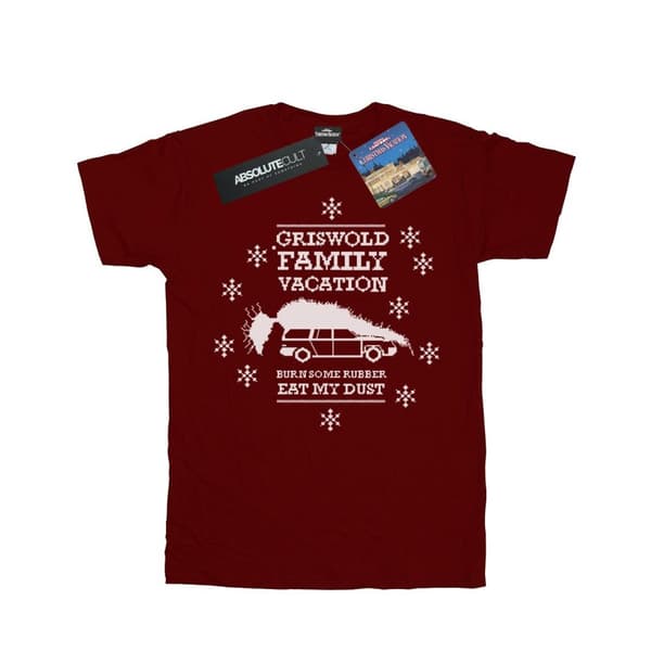 National Lampoon´s Christmas Vacation Girls Eat My Dust Cotton T-Shirt