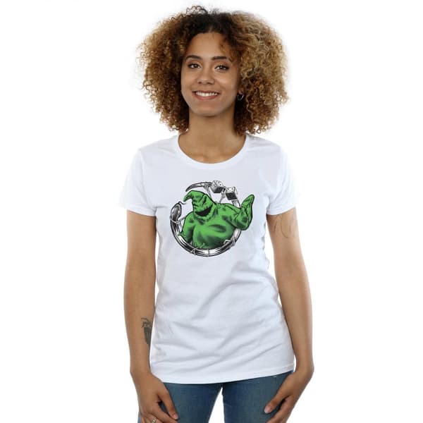 Disney Womens/Ladies Nightmare Before Christmas Roll The Dice Cotton T-Shirt