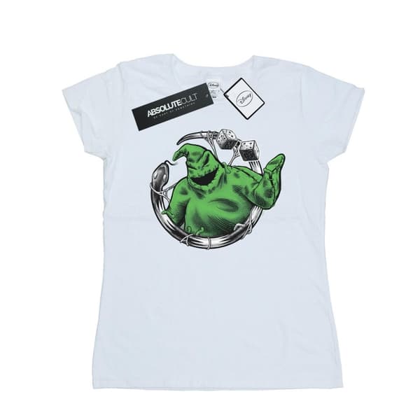Disney Womens/Ladies Nightmare Before Christmas Roll The Dice Cotton T-Shirt
