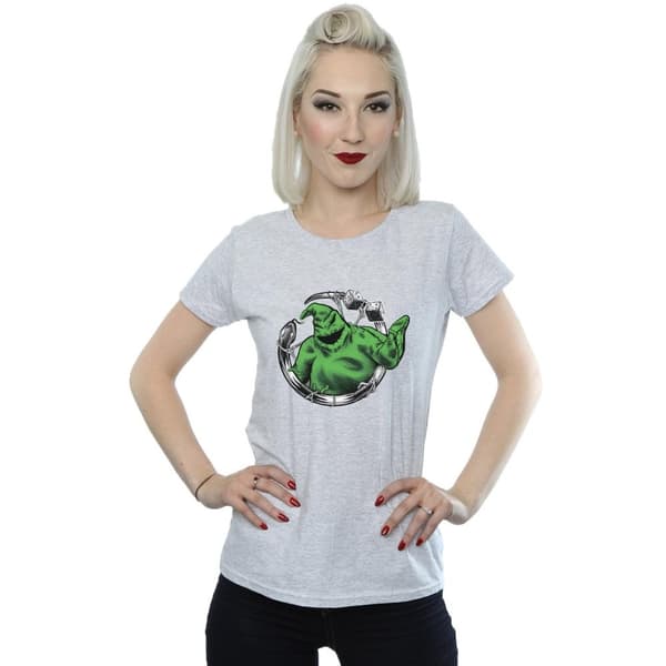 Disney Womens/Ladies Nightmare Before Christmas Roll The Dice Cotton T-Shirt