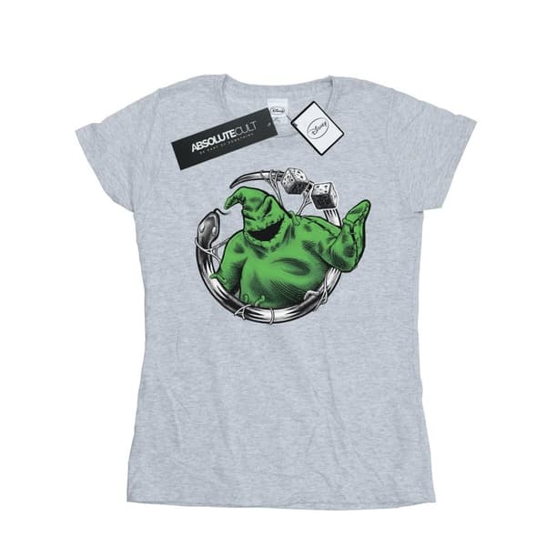 Disney Womens/Ladies Nightmare Before Christmas Roll The Dice Cotton T-Shirt