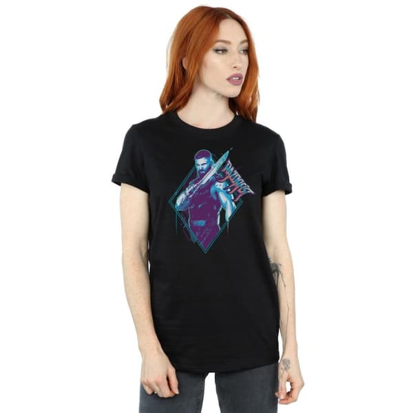 Marvel Womens/Ladies Shang-Chi And The Legend Of The Ten Rings Razor Fist Pose Cotton Boyfriend T-Shirt
