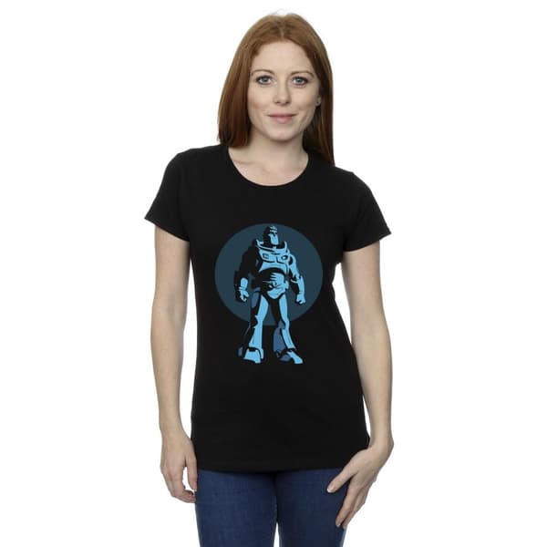 Disney Dam/Lady Lightyear Buzz Standing Circle T-shirt i bomull