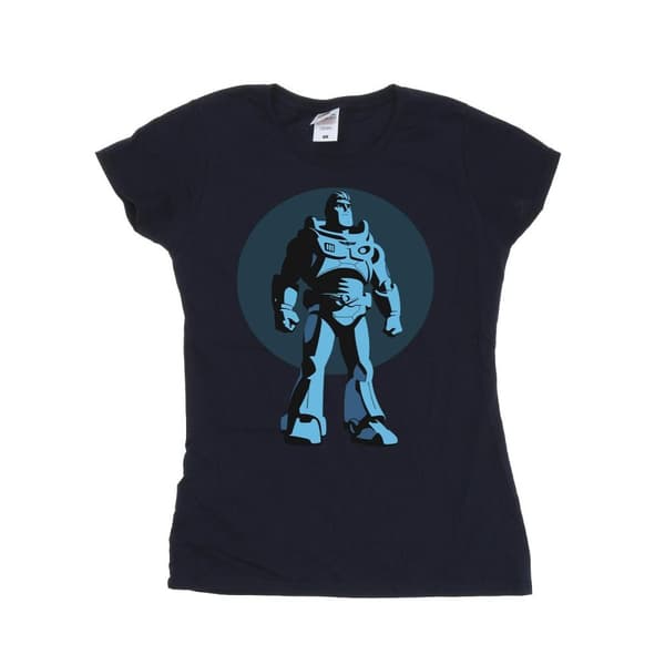 Disney Dam/Lady Lightyear Buzz Standing Circle T-shirt i bomull