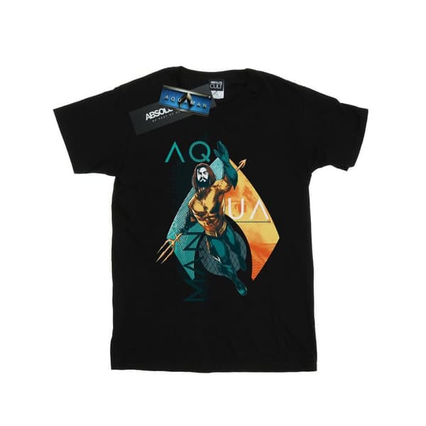 DC Comics Pojkar - Aquaman Tropical Icon T-shirt