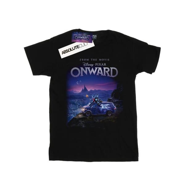 Disney T-shirt i bomull med affischkonst för flickor