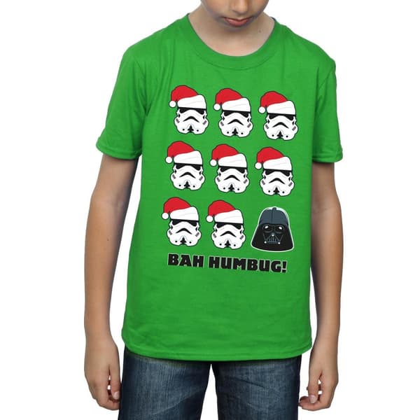 Star Wars T-shirt för pojkar om julens humbug