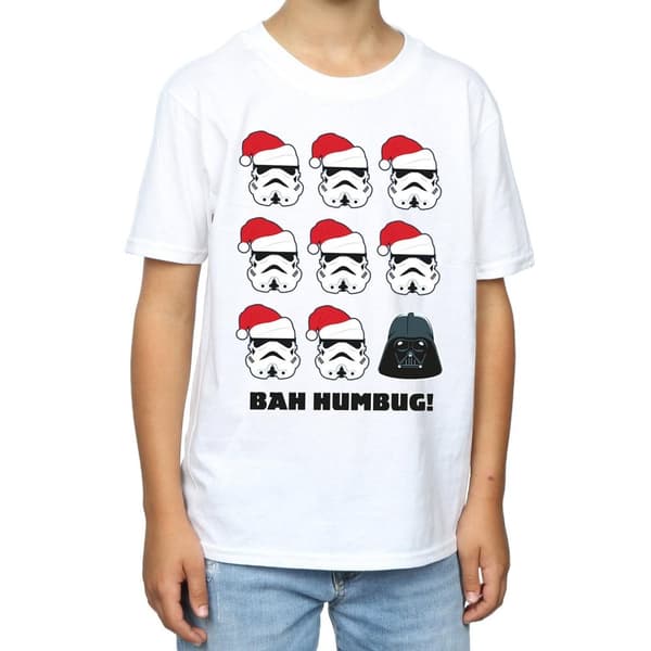 Star Wars T-shirt för pojkar om julens humbug