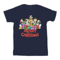 Miniatyrbillede 1 af 4: Disney Mens Mickey Mouse And Friends Christmas T-Shirt