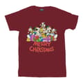 Miniatyrbillede 1 af 4: Disney Mens Mickey Mouse And Friends Christmas T-Shirt