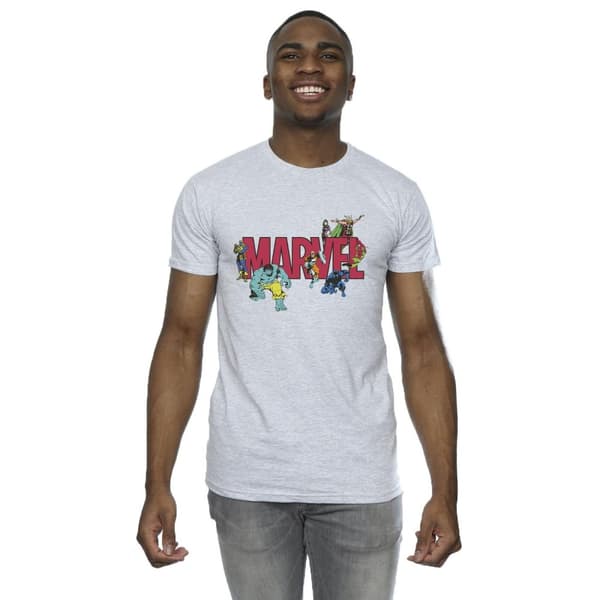 Marvel Mens Comics Characters T-Shirt