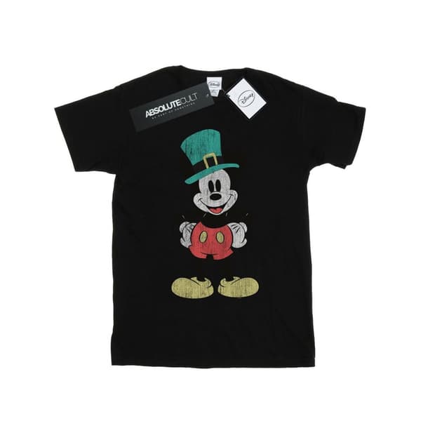 Disney Dam/Tjej Musse Pigg Pysslinghatt Boyfriend T-shirt i bomull