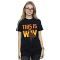 Miniatyrbild 2 av 3: Star Wars Dam/Tjej The Mandalorian This Is The Way Boyfriend T-shirt i bomull