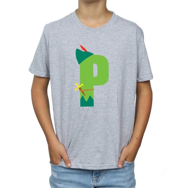 Disney Boys Alphabet P Is For Peter Pan T-Shirt