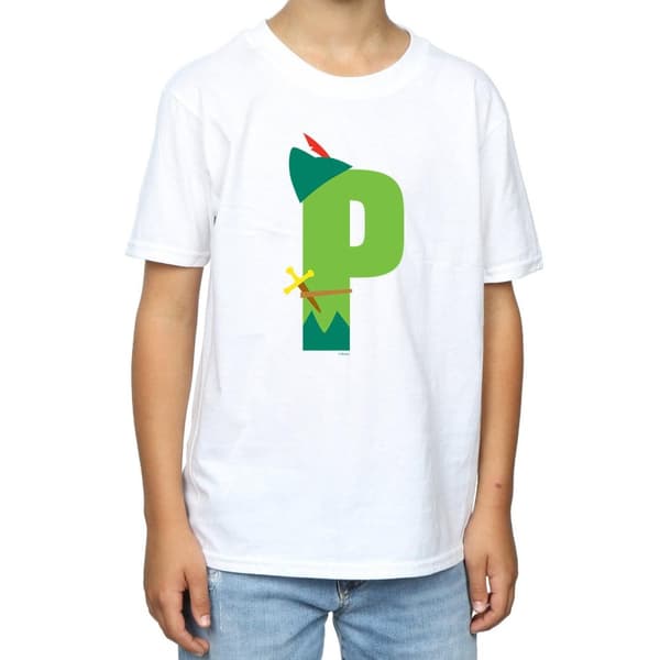 Disney Boys Alphabet P Is For Peter Pan T-Shirt