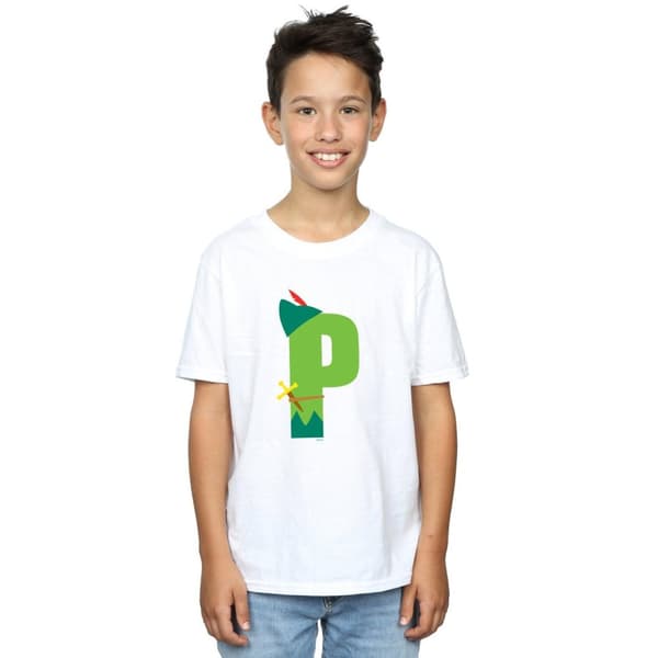 Disney Boys Alphabet P Is For Peter Pan T-Shirt