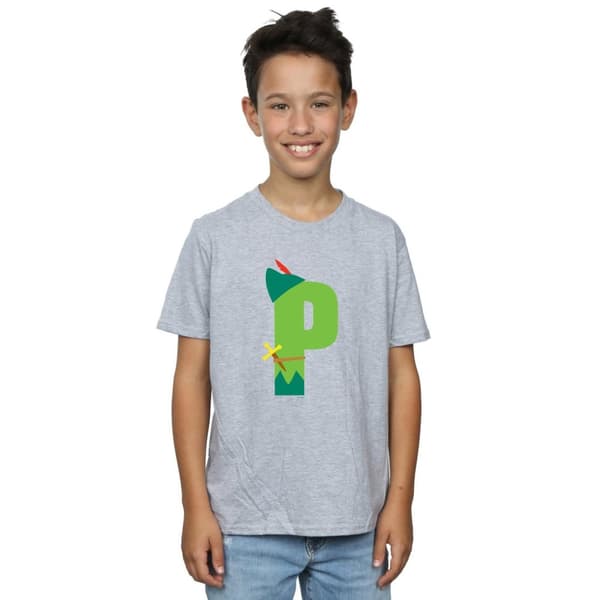 Disney Boys Alphabet P Is For Peter Pan T-Shirt