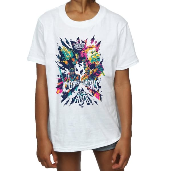 Marvel Girls Thor Ragnarok Grandmaster Presents Cotton T-Shirt