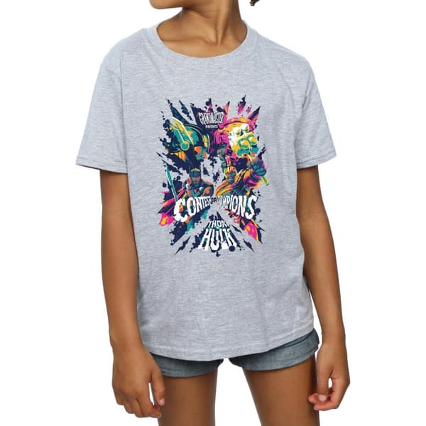 Marvel Girls Thor Ragnarok Grandmaster Presents Cotton T-Shirt