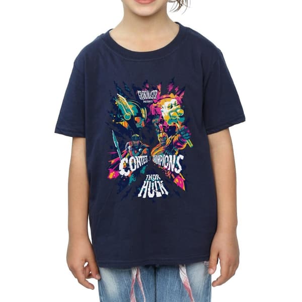 Marvel Girls Thor Ragnarok Grandmaster Presents Cotton T-Shirt