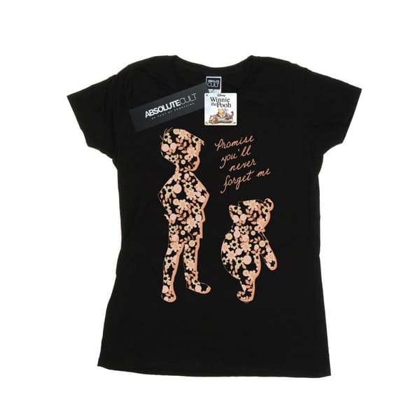 Disney Womens/Ladies Winnie The Pooh Promise You´ll Never Forget Cotton T-Shirt