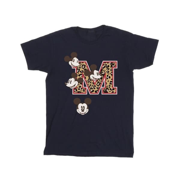 Disney Musse Pigg M Faces T-shirt i bomull för flickor
