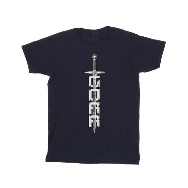 Marvel Pojkar - Thor Love And Thunder Gorr Sword T-shirt Navy Blue 5-6 Years