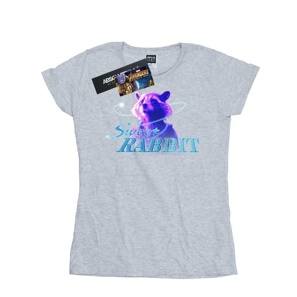 Marvel Womens/Ladies Avengers Infinity War Sweet Rabbit Cotton T-Shirt