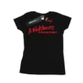 Pikkukuva 1 / 3: A Nightmare On Elm Street Womens/Ladies Red Logo Cotton T-Shirt
