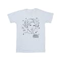 Miniatyrbild 1 av 3: Star Wars Mens Episode IV: A New Hope Leia Christmas Sketch T-shirt